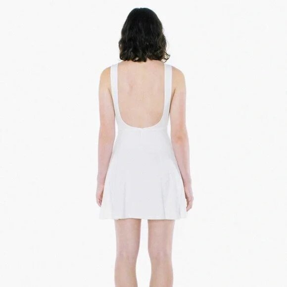 American Apparel Ponte Sleeveless Skater Dress - Picture 2 of 7